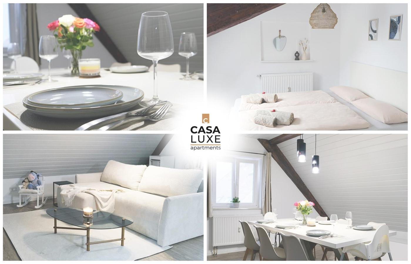 Casa Luxe - 80Qm - Stadtmitte - Familienfreundlich - Parkplatz - 5Km Zum Legoland 군즈부르크 외부 사진